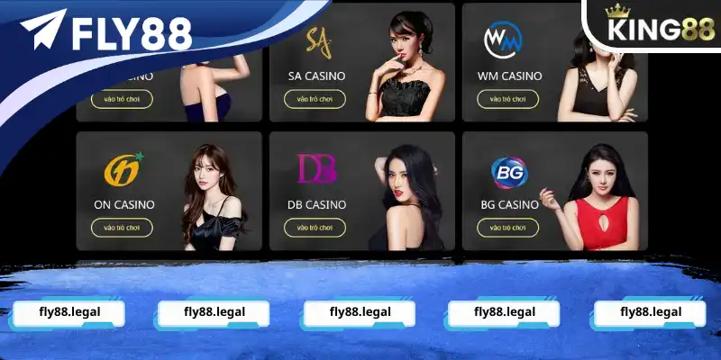 Tổng quan sảnh game Casino Tổng quan sảnh game Casino